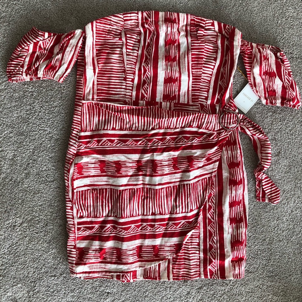 Forever 21 Off Shoulder Mini Dress